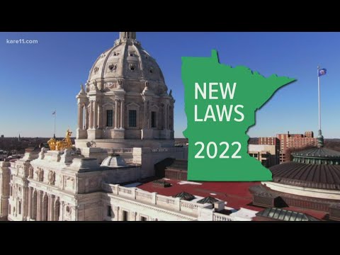 A look at some of Minnesota's new laws that go into effect 2022