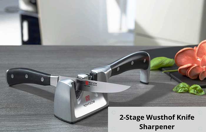 How to Use a 2-Stage Wusthof Knife Sharpener