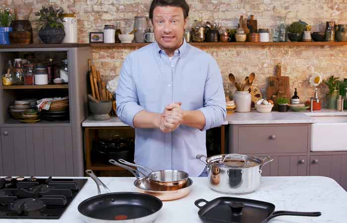 What Other Kitchen Tools Does Jamie Oliver Use - Pans or Skillets