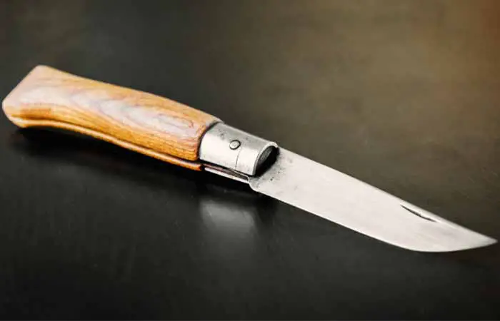 make a knife handle using wood with an already made full-tang knife blade