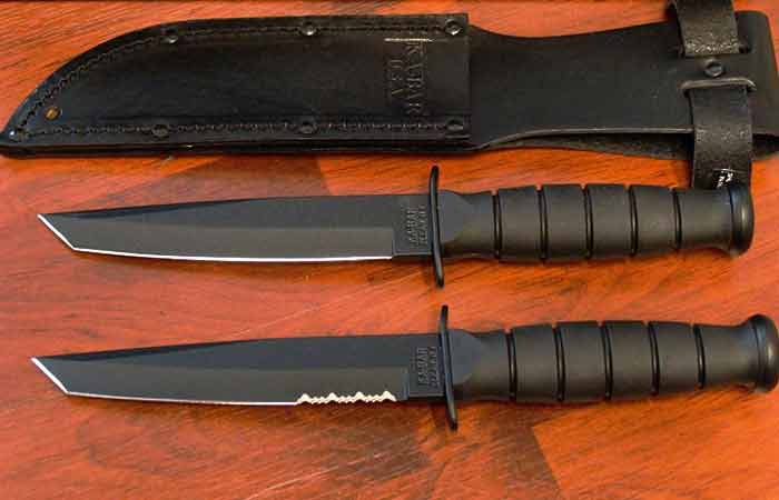 Black KA-BAR Tanto