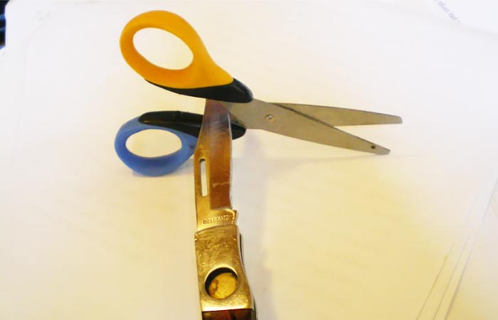 Using a Pair of Scissors