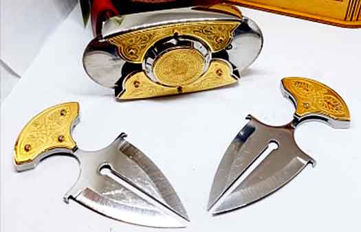 Belt-Buckle Knife