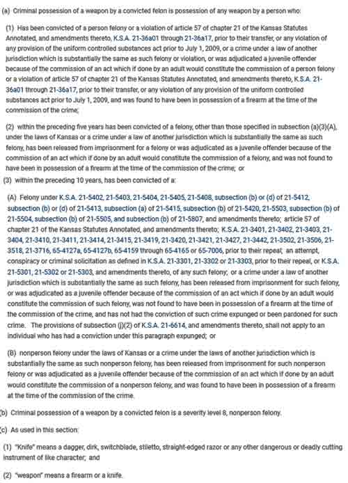 Understanding Kansas's Knife Laws What You Need to Know Homestead