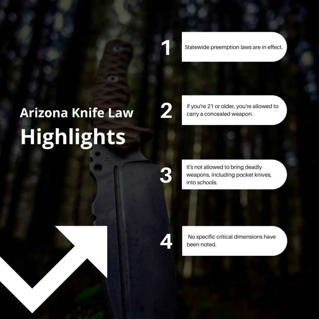 Arizona Knife Law Highlights