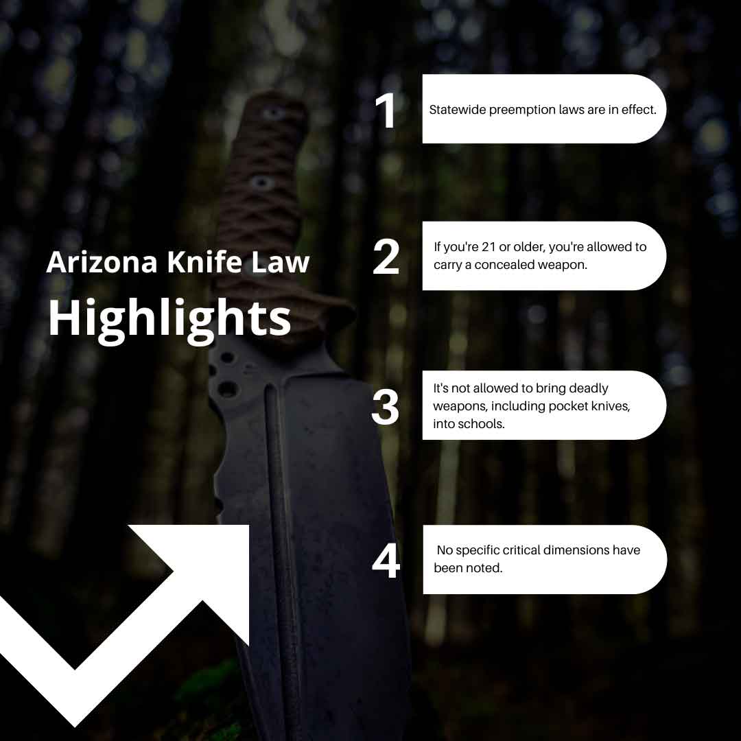 Arizona Knife Laws Things You Should Be Aware Of Homestead Authority