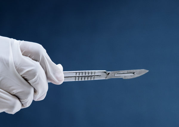 Can I sharpen a kitchen knife to be sharper than a surgical scalpel #r, surgical scalpel