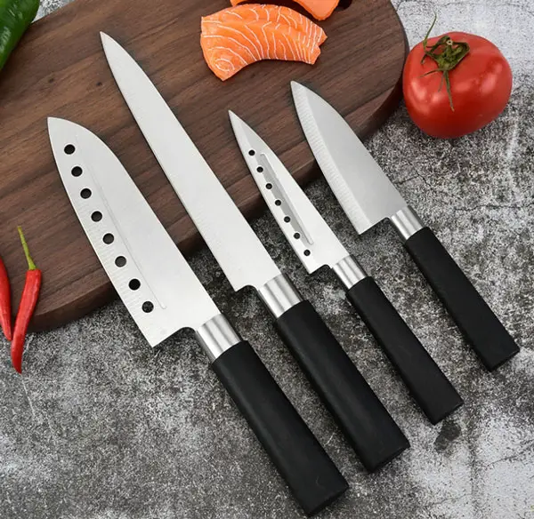 Knives with Holes in the Blade