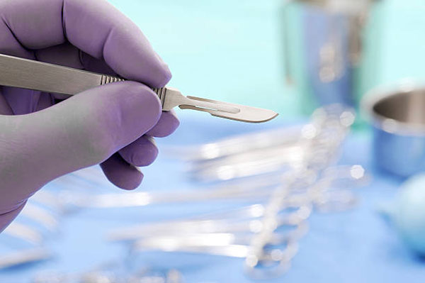 Scalpels in Surgical Works