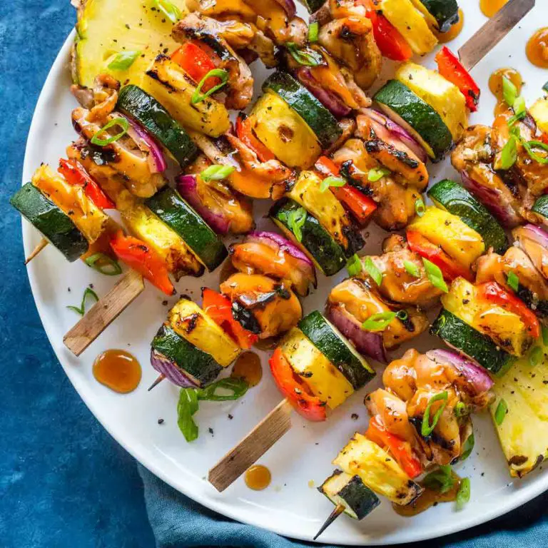 Hawaiian Chicken Skewers: A Delicious Recipe with Nutritional Benefits
