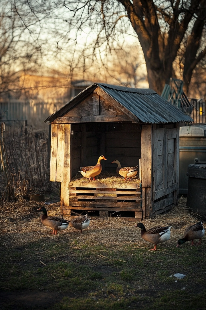 cheap duck coop ideas 1
