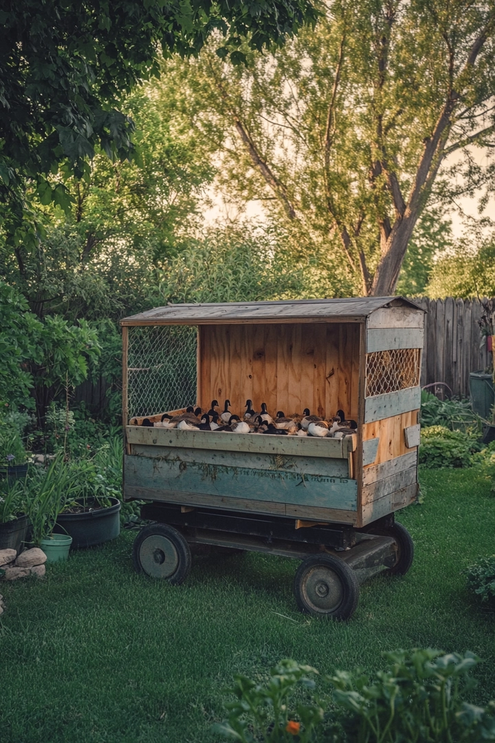 cheap duck coop ideas 13