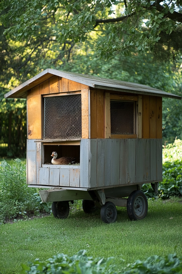 cheap duck coop ideas 16