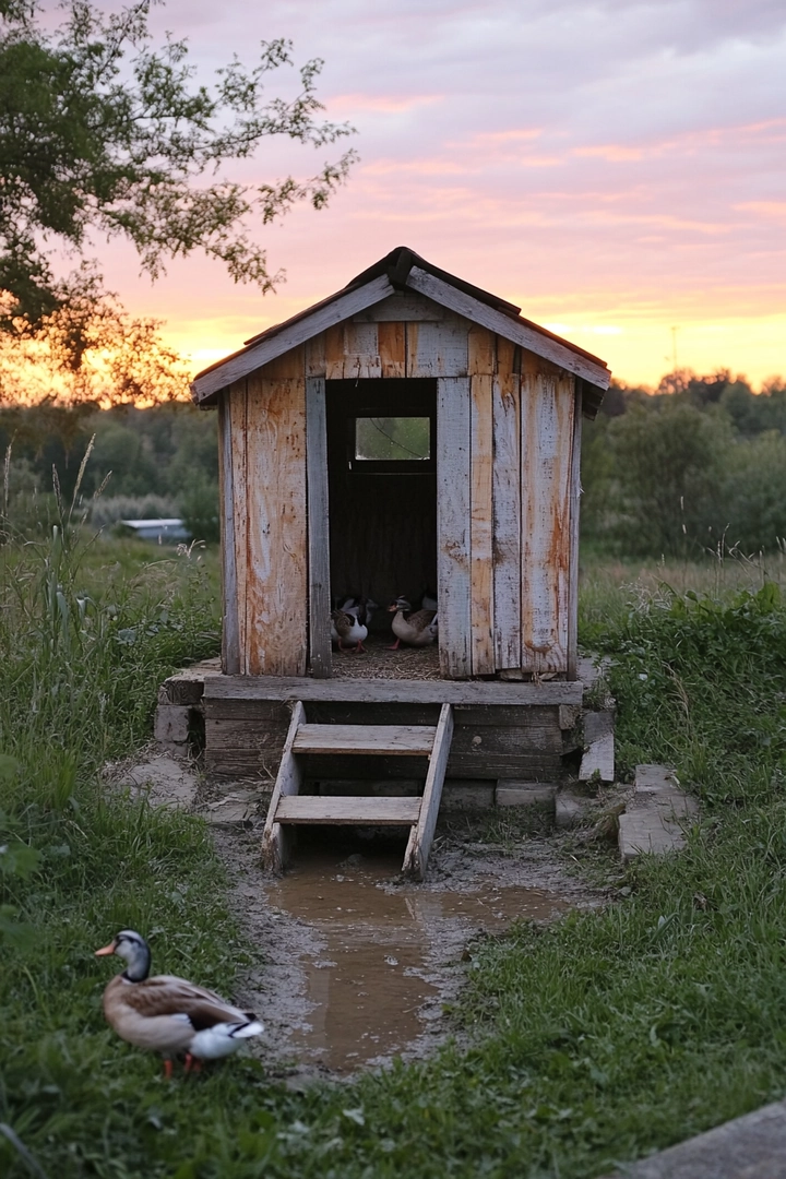 cheap duck coop ideas 20