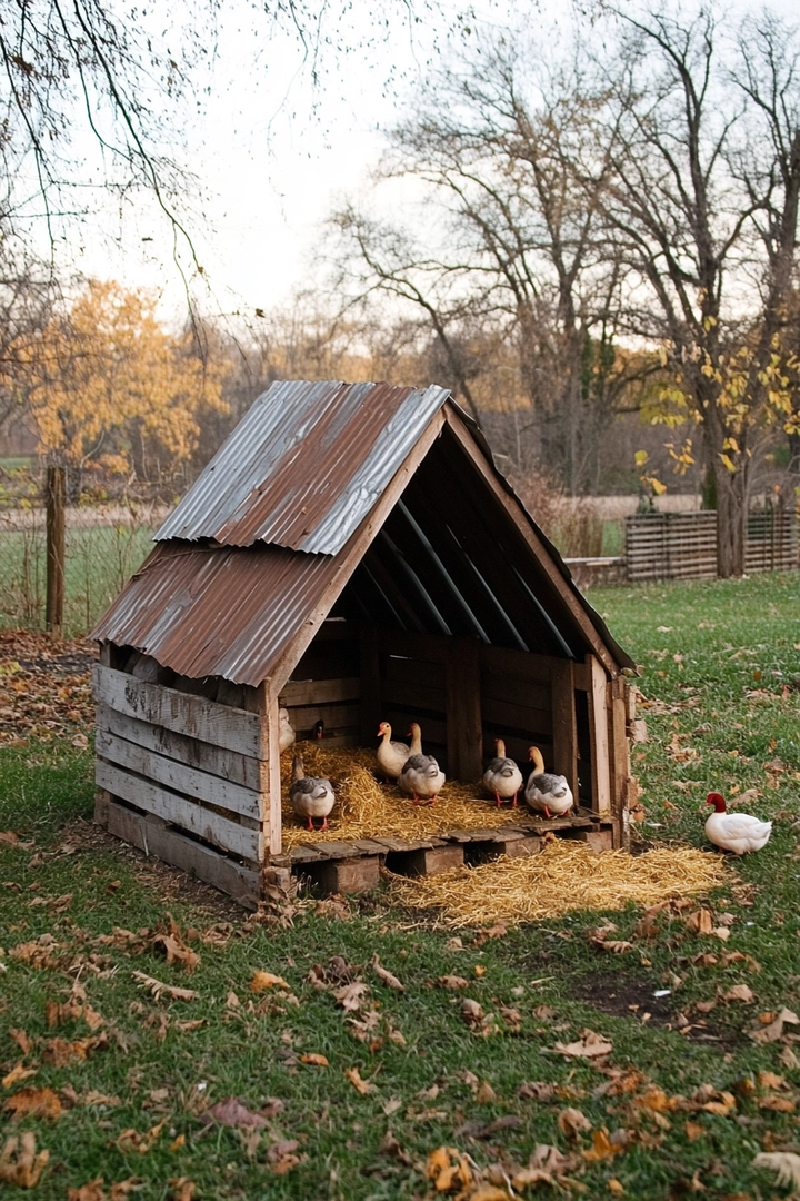 cheap duck coop ideas 3