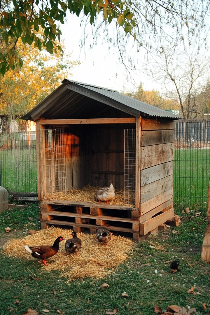 cheap duck coop ideas 4
