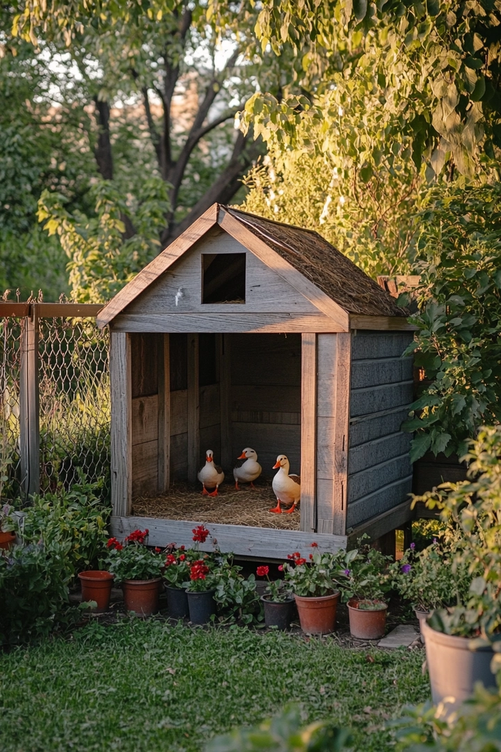 cheap duck coop ideas 40