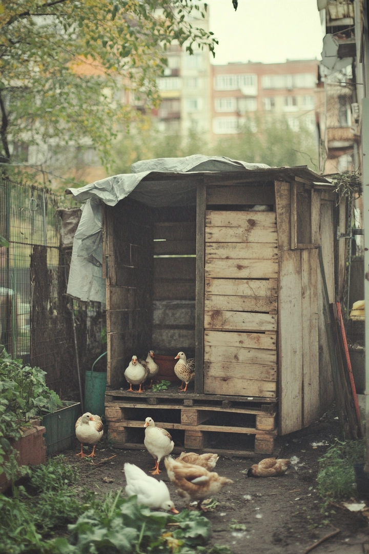 cheap duck coop ideas 53