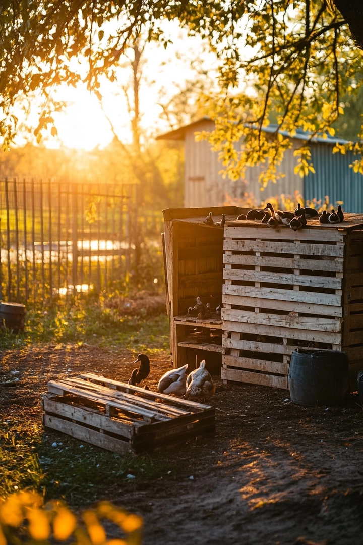 cheap duck coop ideas 76