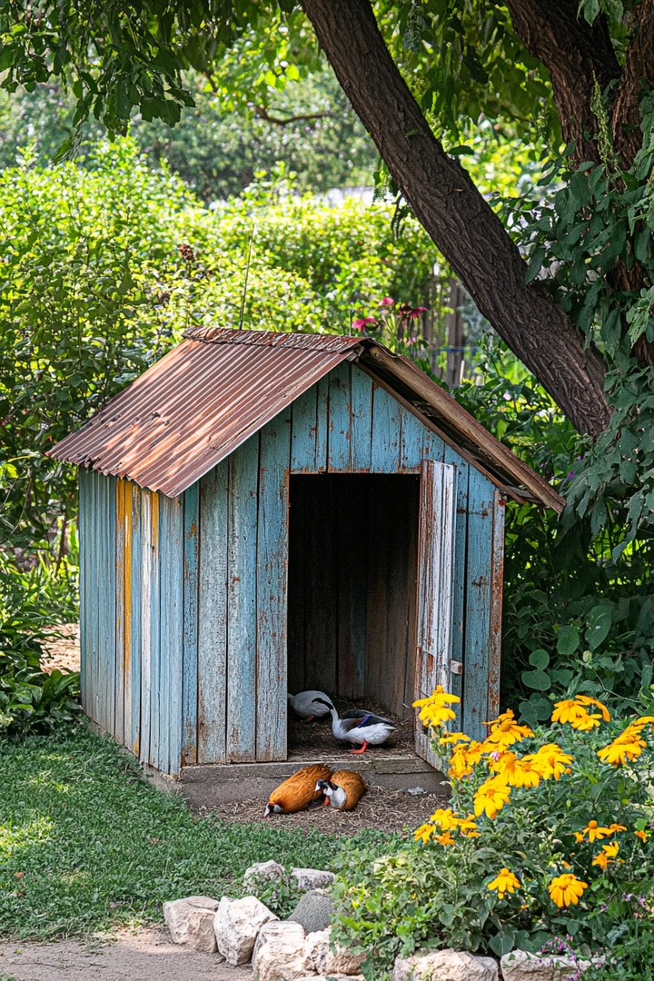 cheap duck coop ideas 79