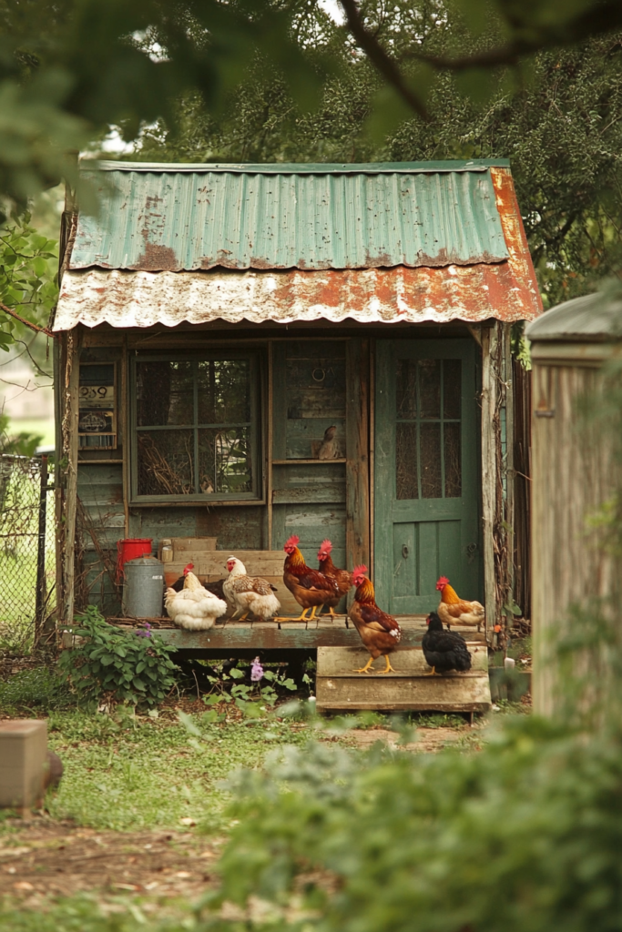 Picture of 55+ Homemade Chicken Coop | Homestead Authority