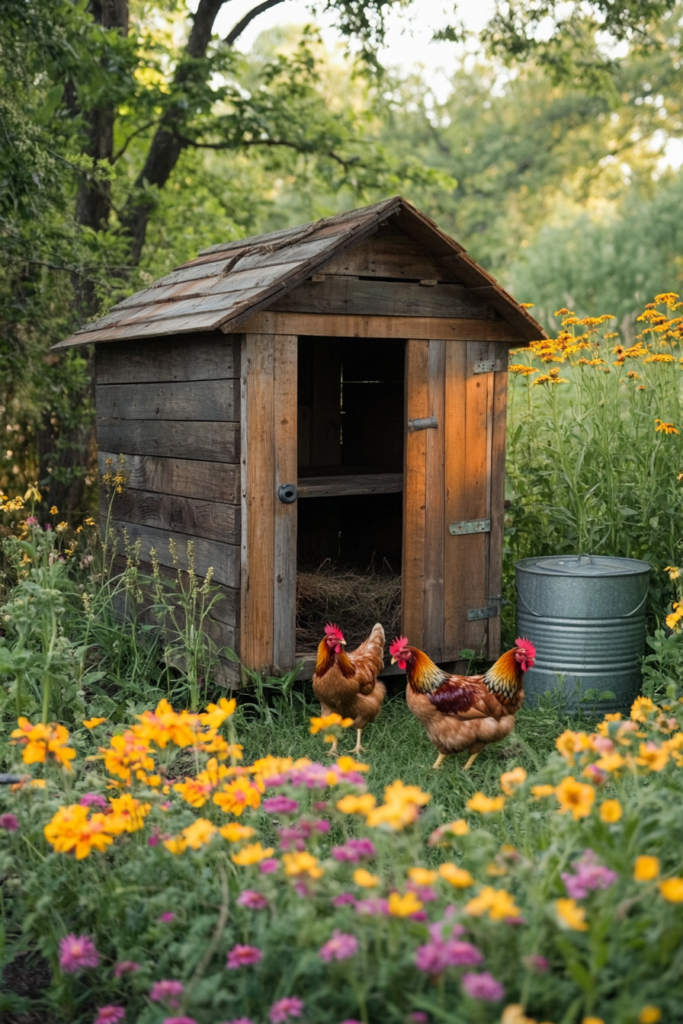 Curated visual reference: Visual Reference: 50 Portable Chicken Coop