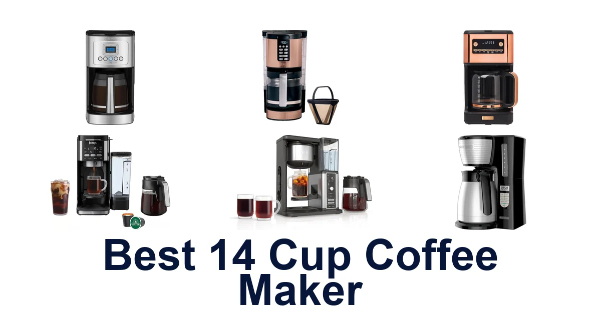 best 14 cup coffee maker
