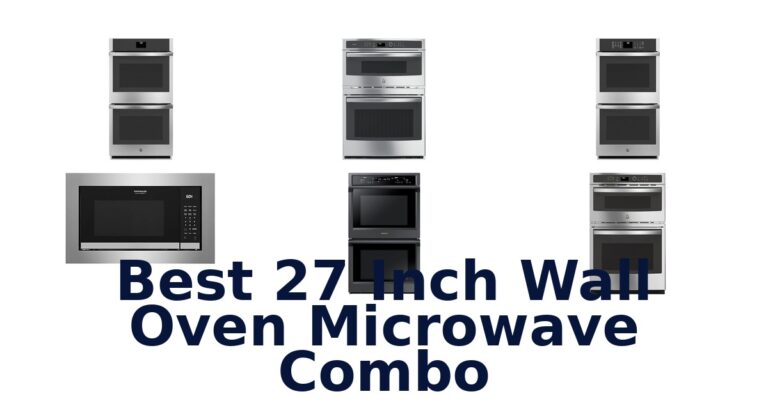 best 27 inch wall oven microwave combo