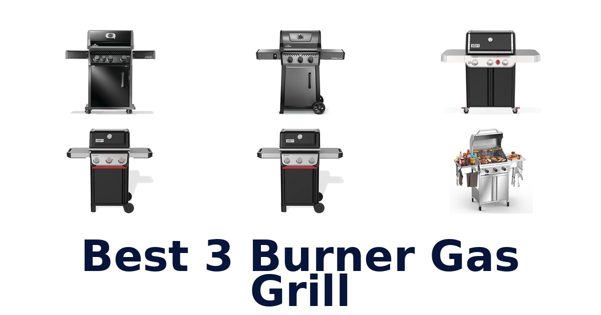 best 3 burner gas grill