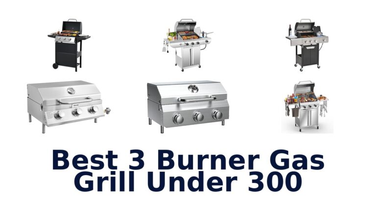 best 3 burner gas grill under 300