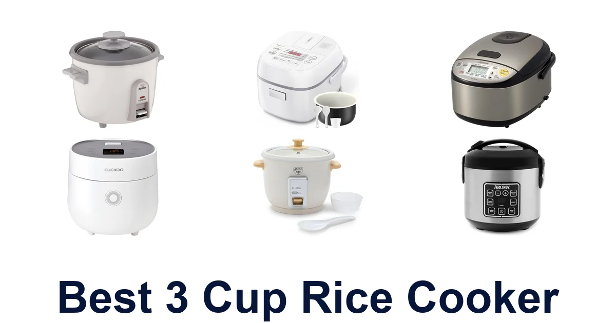 best 3 cup rice cooker