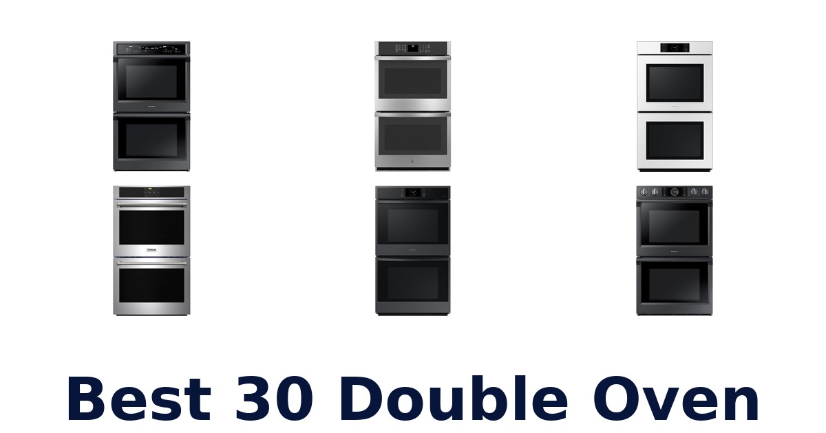 best 30 double oven