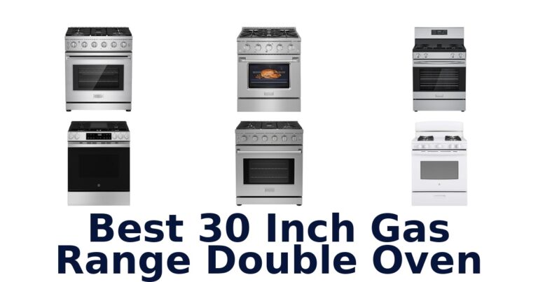 best 30 inch gas range double oven