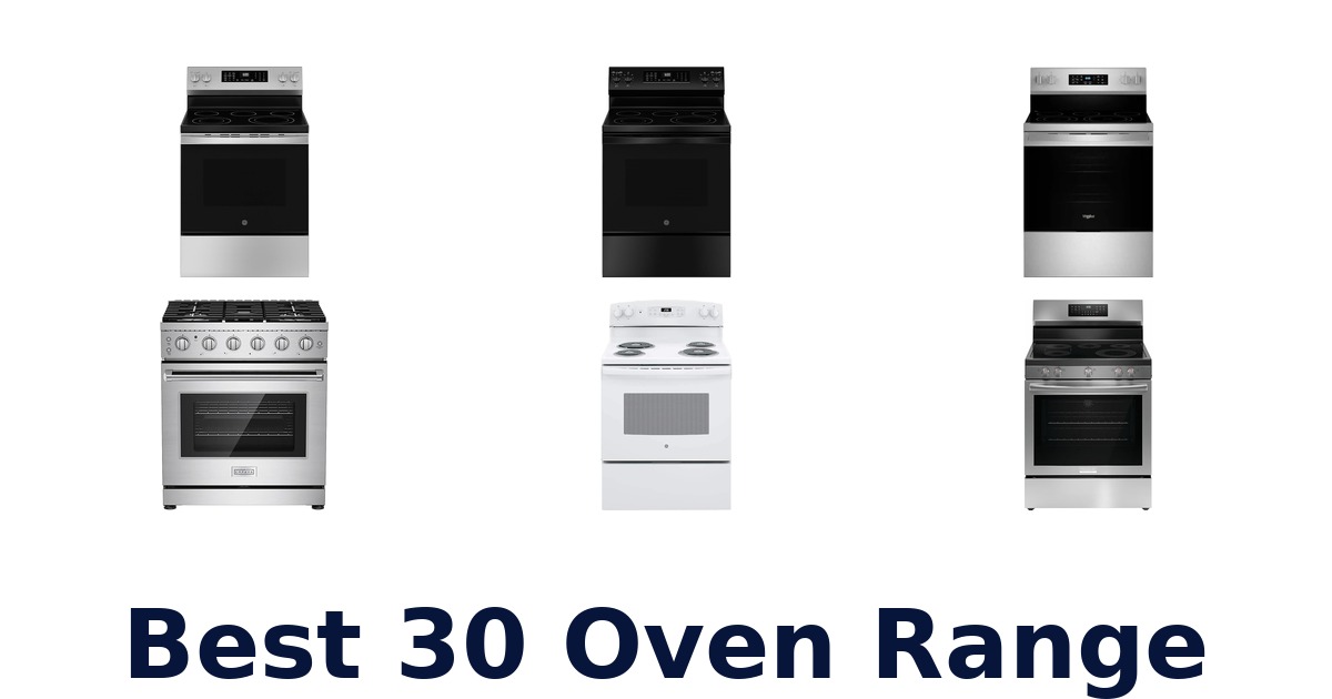 best 30 oven range