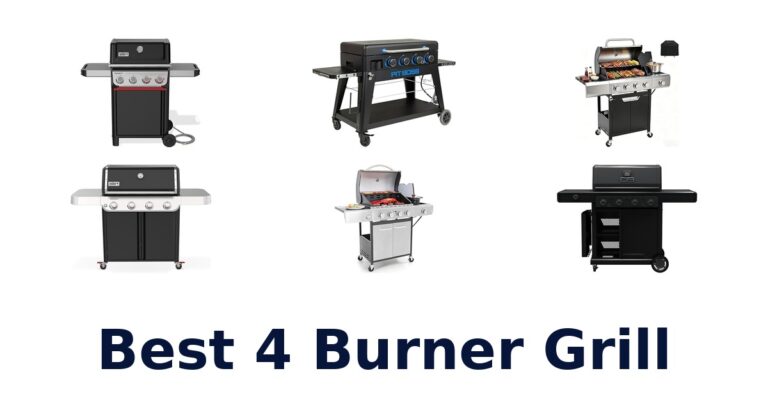 best 4 burner grill