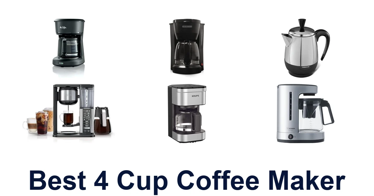 best 4 cup coffee maker