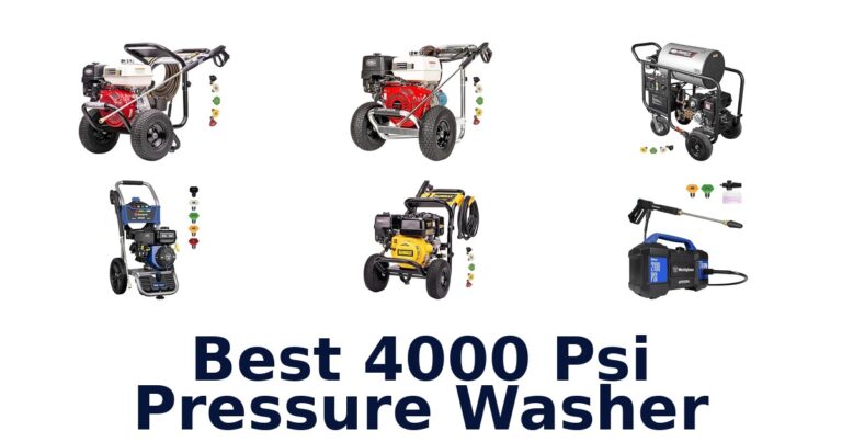 best 4000 psi pressure washer