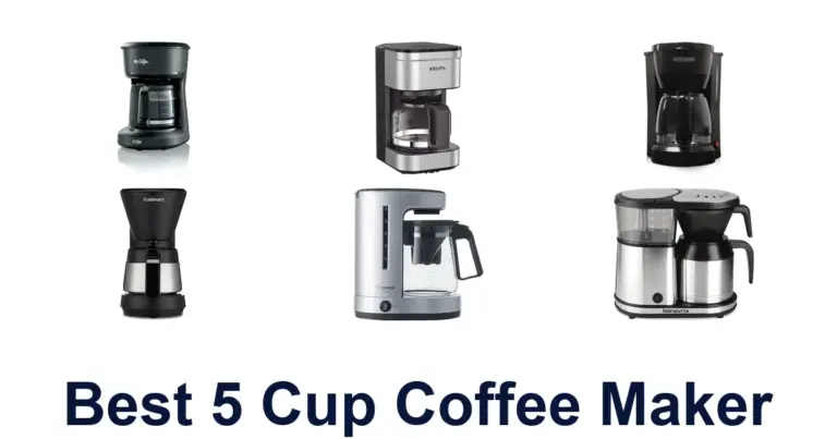 best 5 cup coffee maker