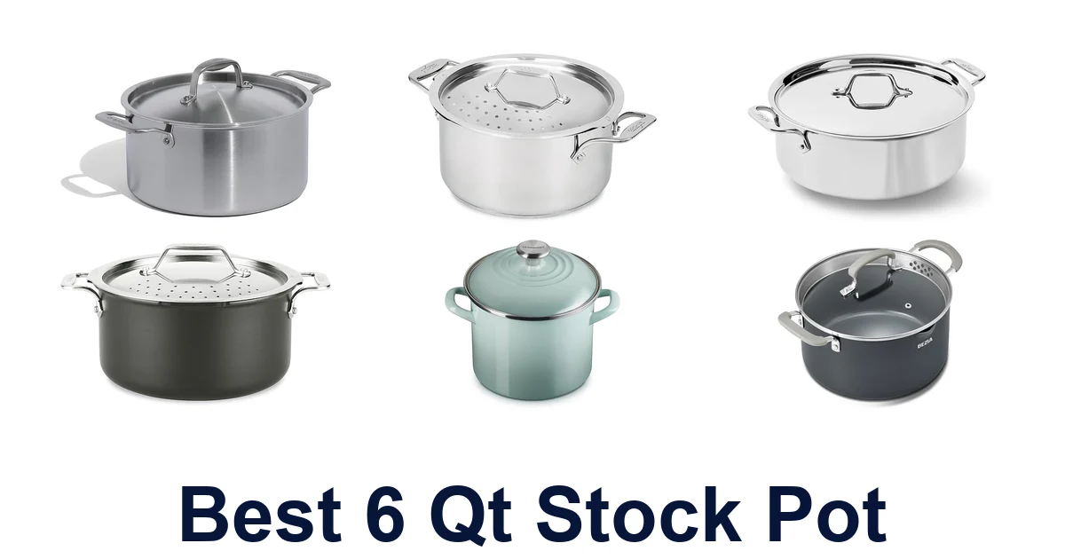 best 6 qt stock pot