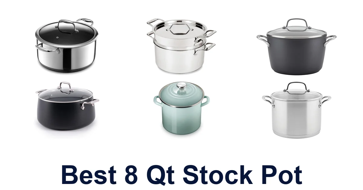 best 8 qt stock pot