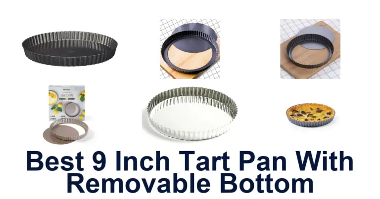 best 9 inch tart pan with removable bottom
