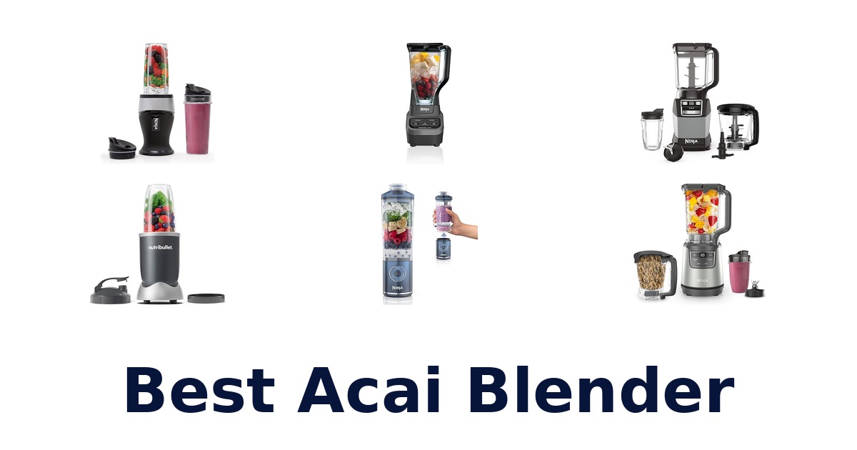 best acai blender