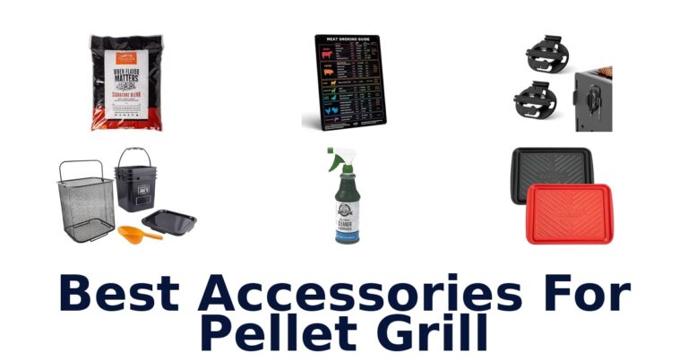 best accessories for pellet grill