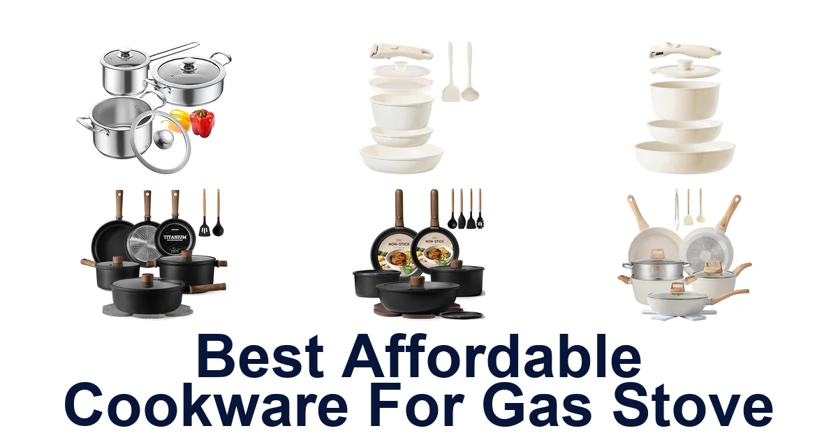 best affordable cookware for gas stove