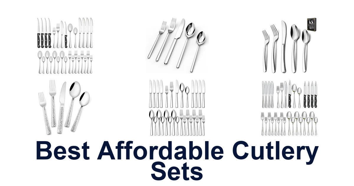 best affordable cutlery sets