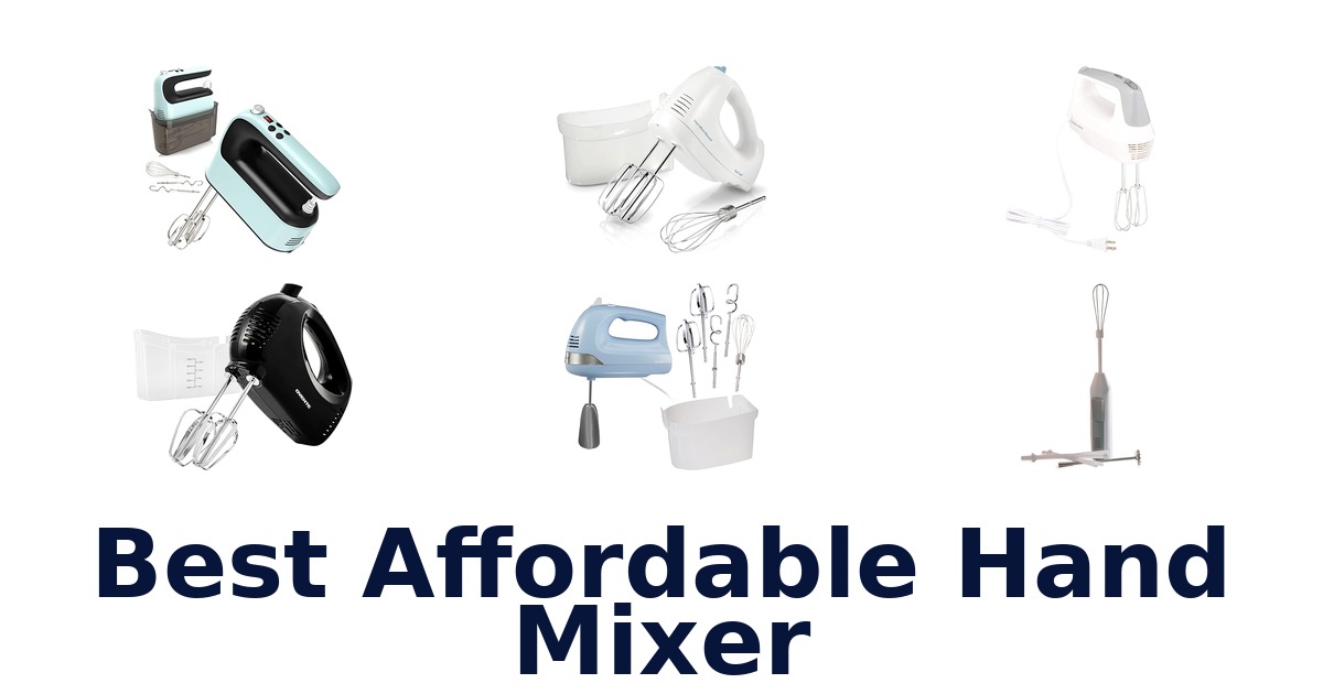 best affordable hand mixer