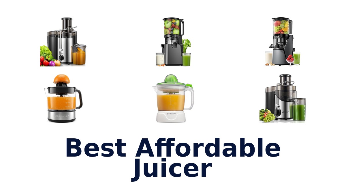 best affordable juicer