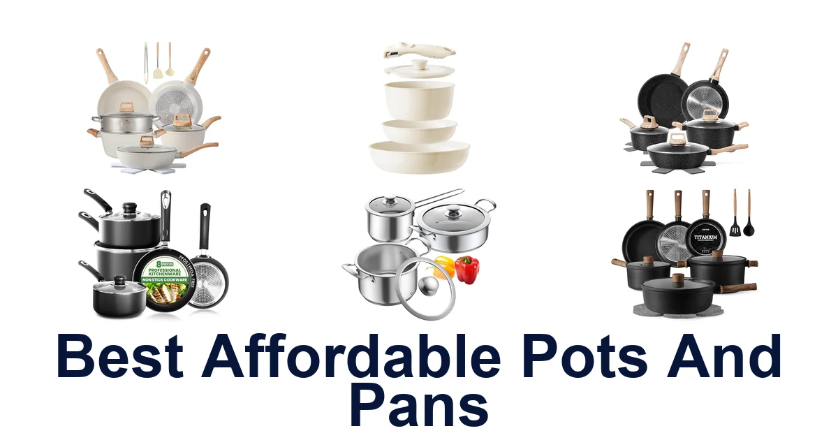 best affordable pots and pans