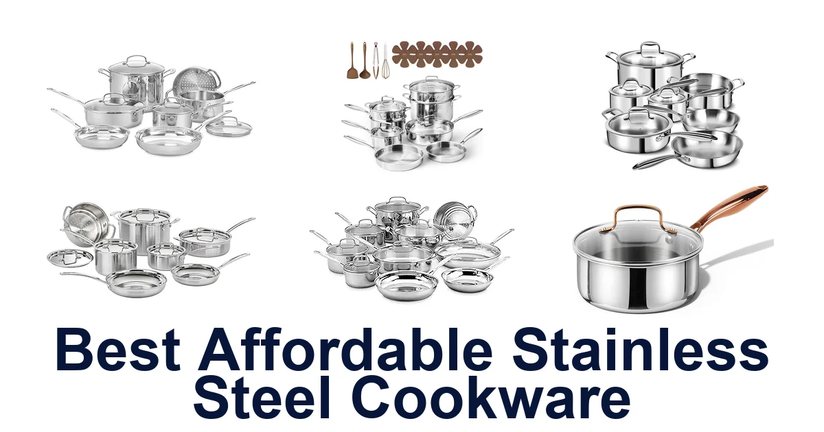 best affordable stainless steel cookware