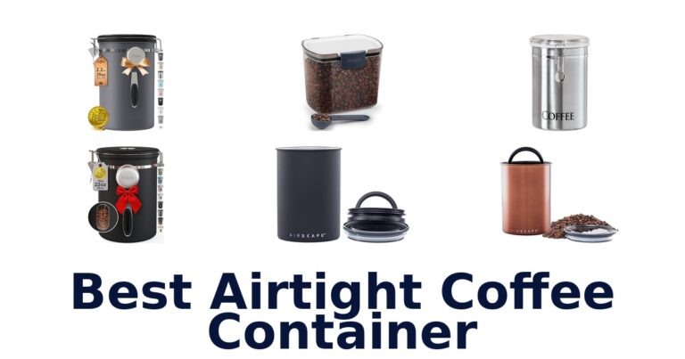 best airtight coffee container